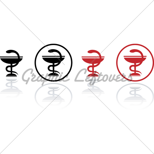 500x500 Vector Pharma Symbol Gl Stock Images