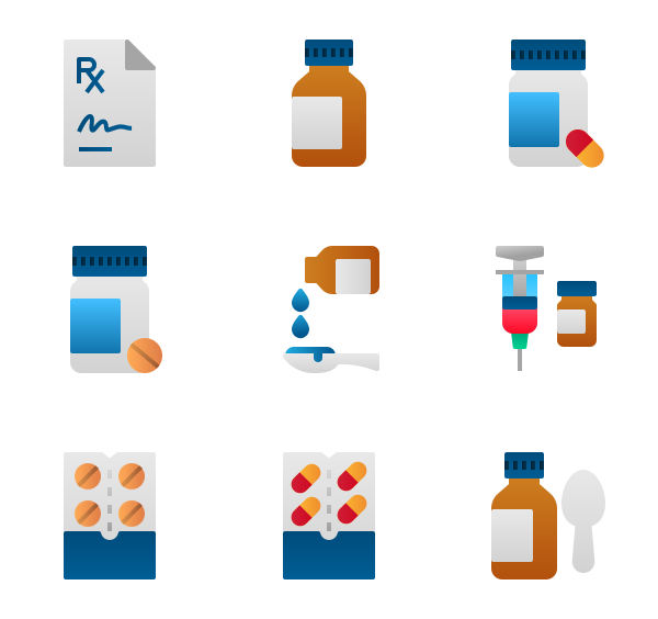 600x564 Pharmacy Icons