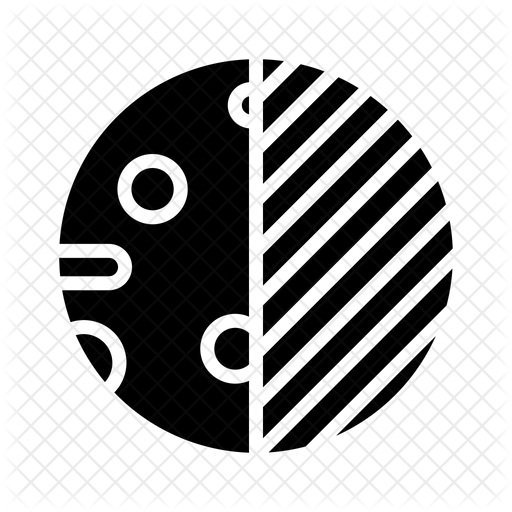 512x512 Moon Phase Icon Of Glyph Style