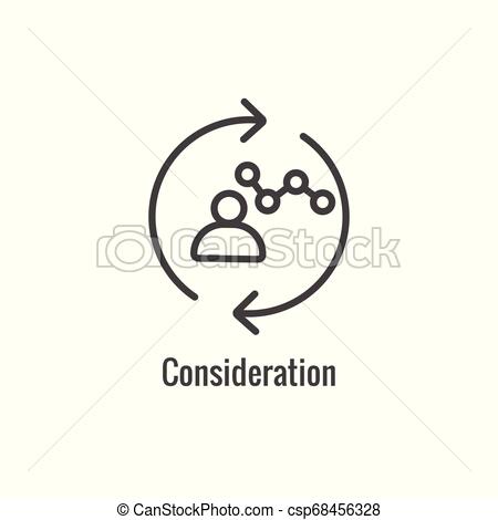 450x470 New Business Process Icon, Consideration Phase New Business