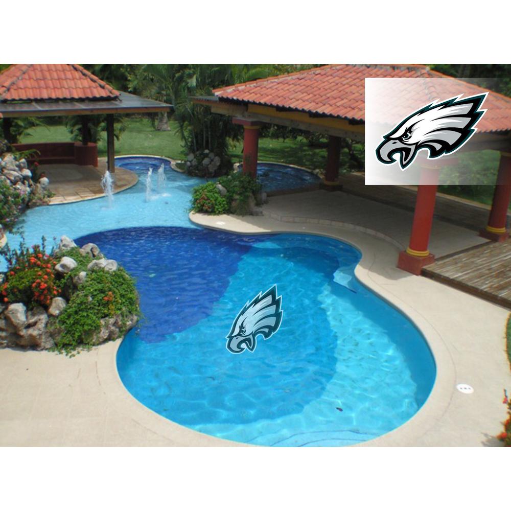 1000x1000 Applied Icon Nfl Philadelphia Eagles In X In Large Pool