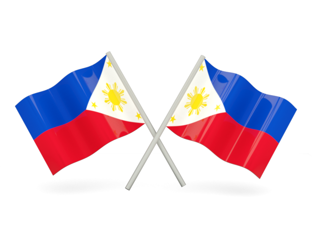 640x480 Two Wavy Flags Illustration Of Flag Of Philippines