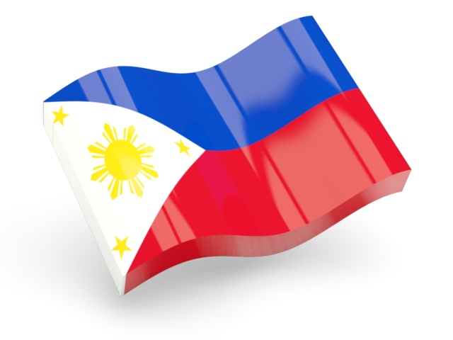 640x480 Glossy Wave Icon Illustration Of Flag Of Philippines