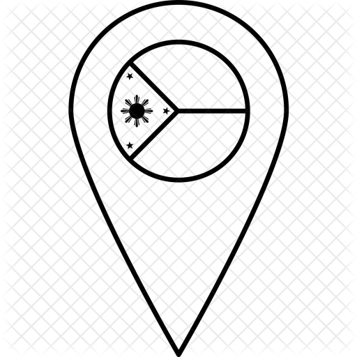 512x512 Philippines Flag Icon Of Line Style