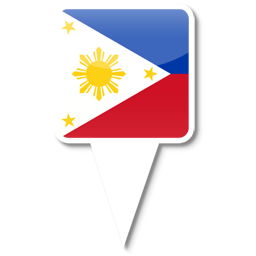 256x256 Philippines Icon Iphone Map Flag Iconset Custom Icon Design