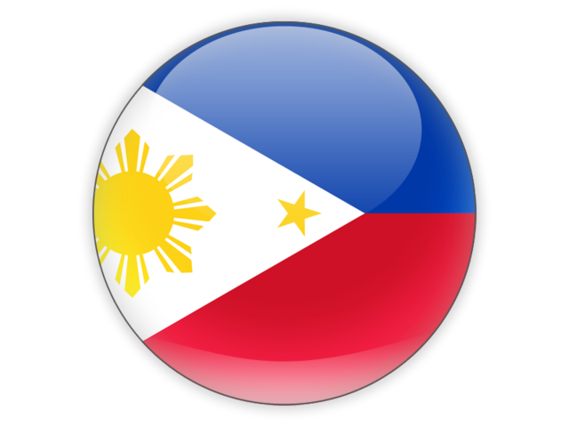 640x480 Round Icon Illustration Of Flag Of Philippines