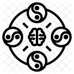 256x256 Philosophy Icon Of Line Style