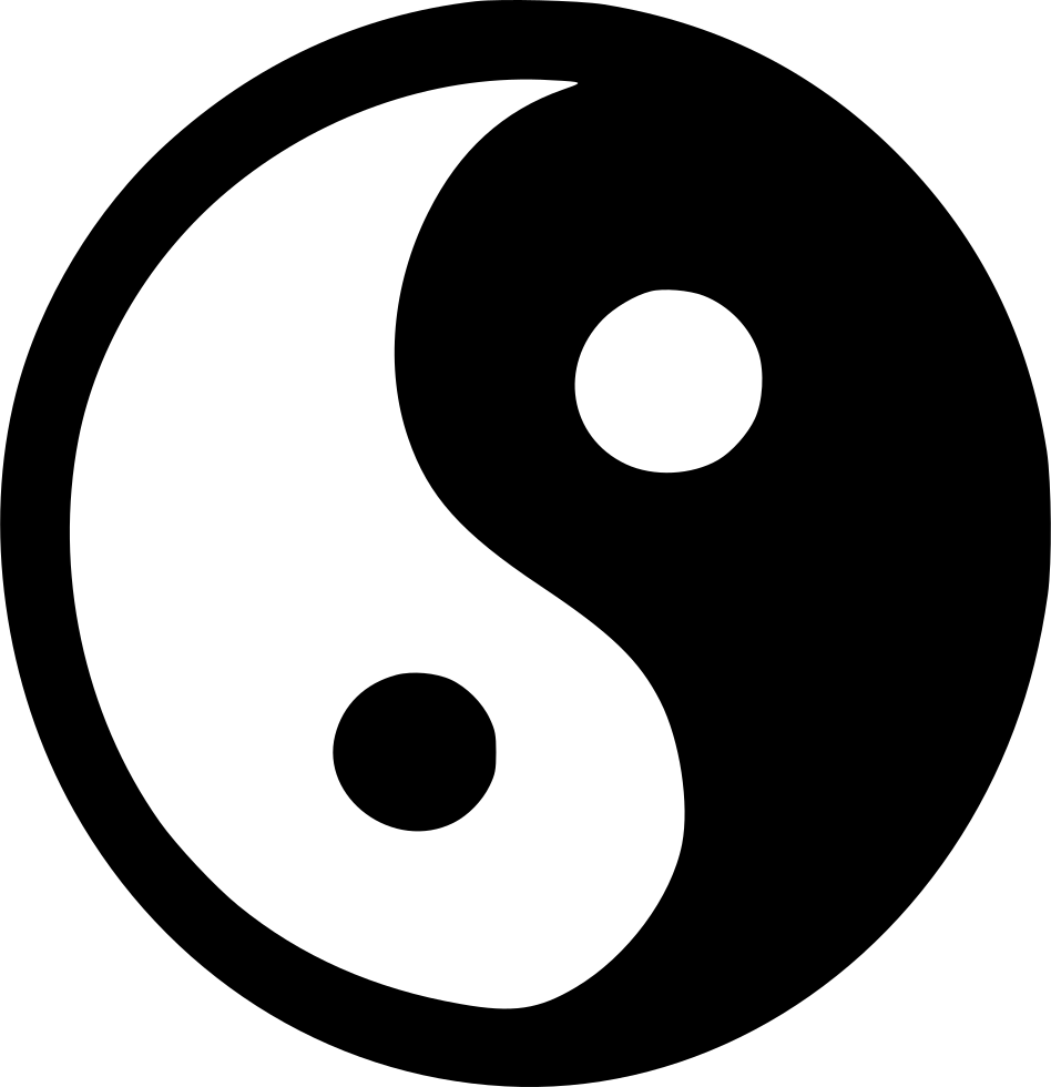 948x980 Yinyang Yin Yang Philosophy Dialectics Good Evil Png Icon Free