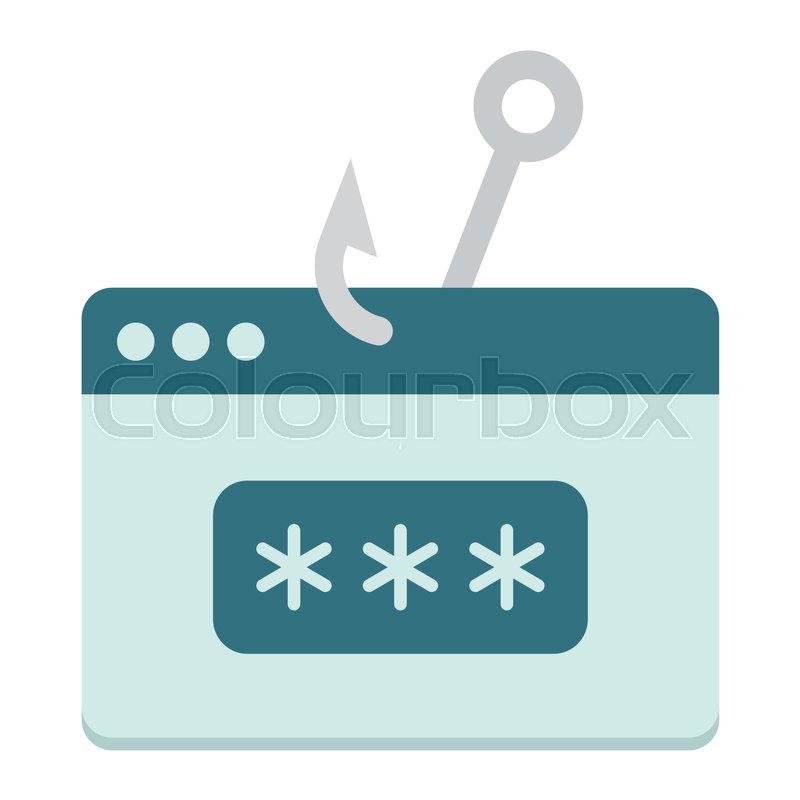 800x800 Password Phishing Flat Icon, Security Stock Vector Colourbox