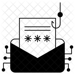 256x256 Phishing Attack Icon Of Glyph Style