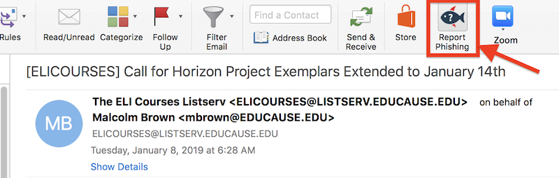 800x255 Reporting Spam And Phishing Information Technology Services