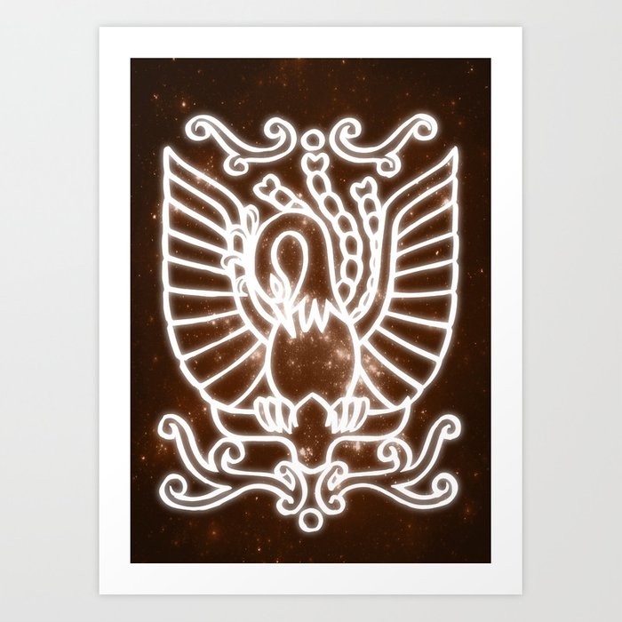 700x700 Phoenix Icon Art Print
