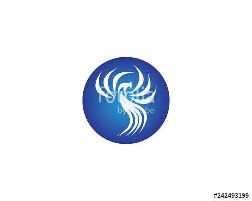 500x400 Phoenix Icon Vector Illustration Stock Image And Royalty Free