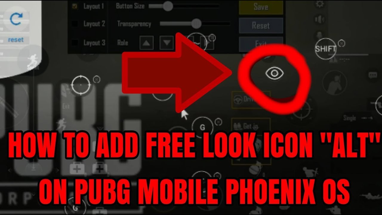 1280x720 Tutorial Tambah Keymap Freelookicon Mataeye Alt Icon Pubg