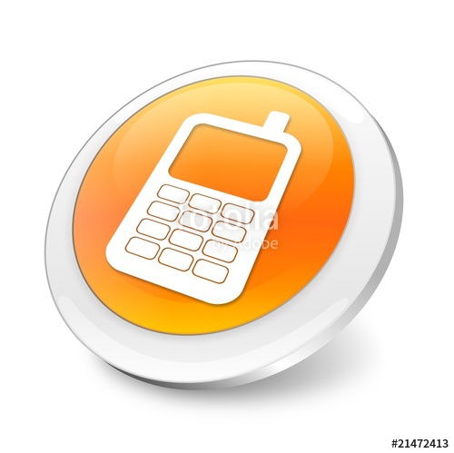 500x499 Mobile Phone Iconlogo Stock Photo And Royalty Free Images