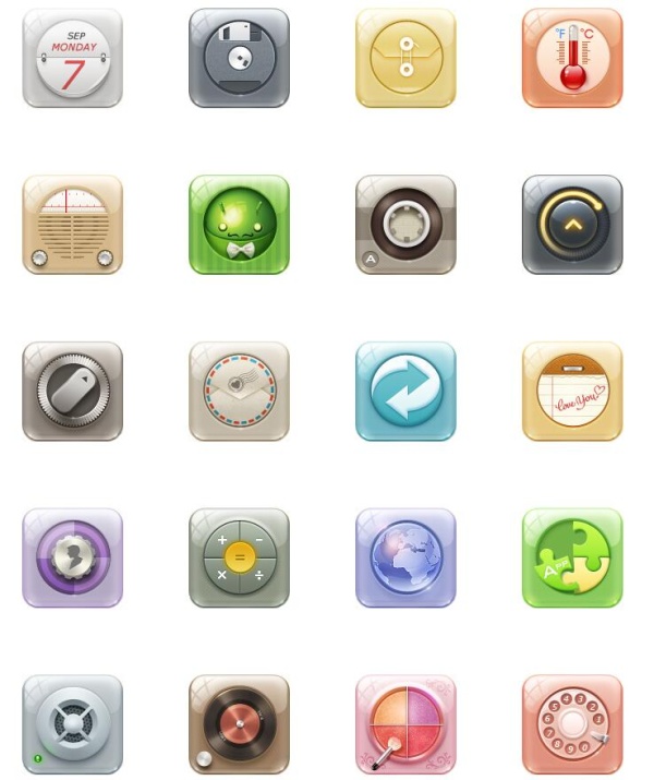 600x715 Rounded Rectangle Phone App Png Icon Free Download