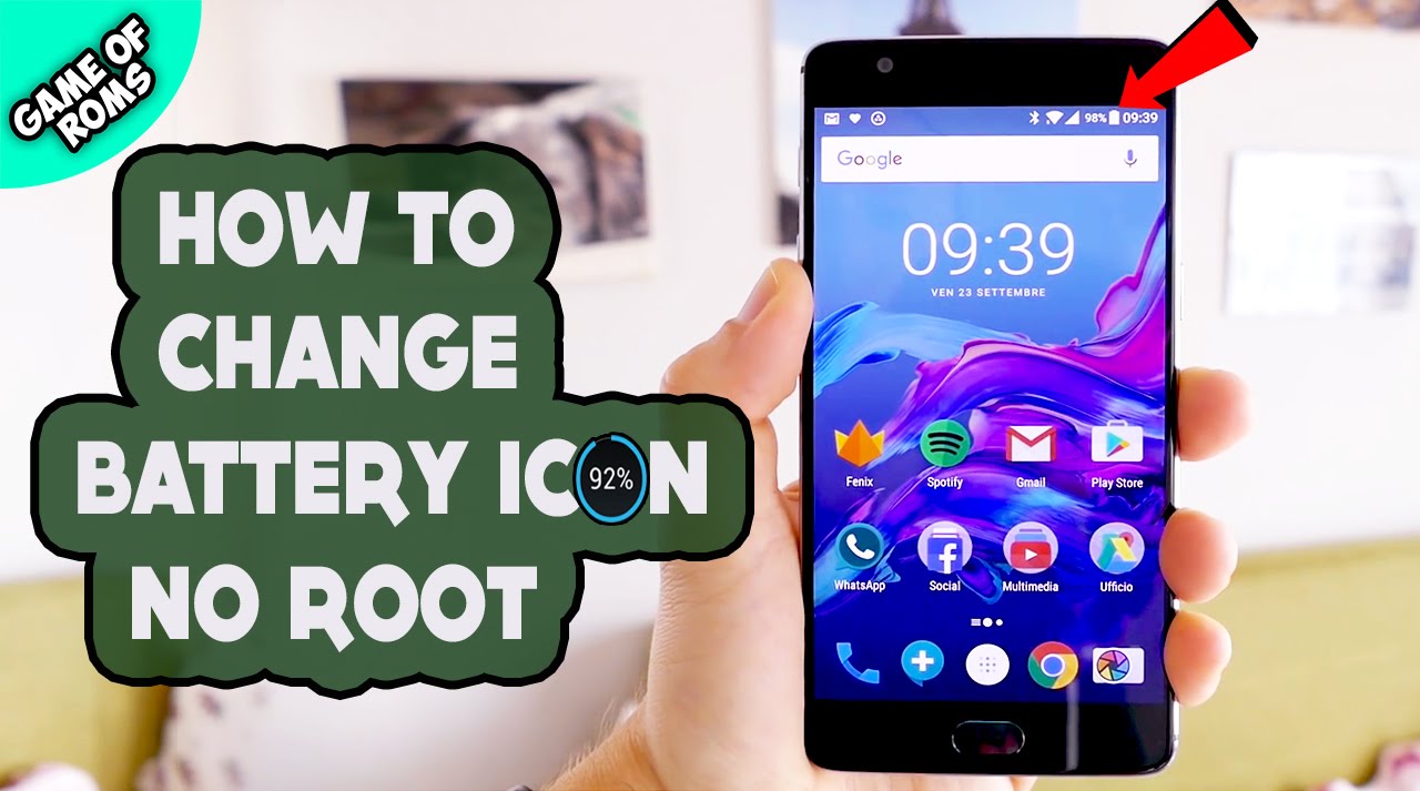 How To Change Battery Icon Stock Rom 1280x713 How To Change Battery Icon Stock Rom