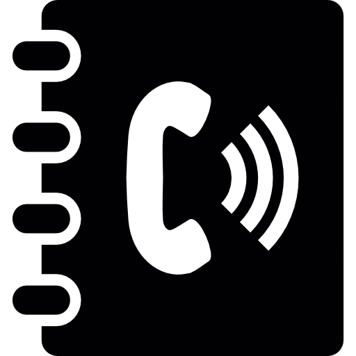 512x512 Phone Book Icons Free Download