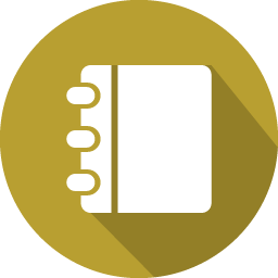 256x256 Phonebook Icon Flat Iconset Graphicloads