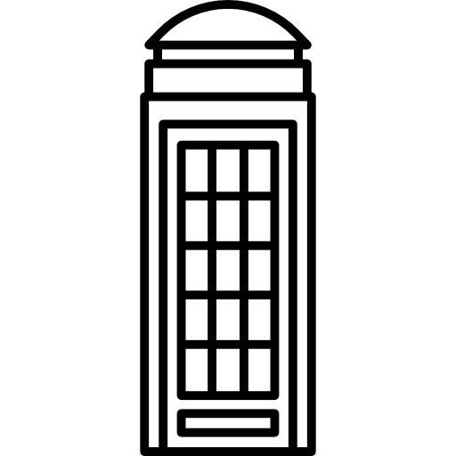 512x512 Phone Booth Icons Free Download