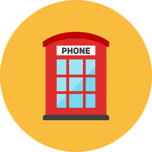 512x512 Phone Booth Icon Kameleon Iconset Webalys