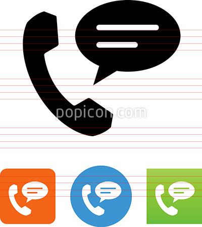 400x450 Vector Phone Call Icon