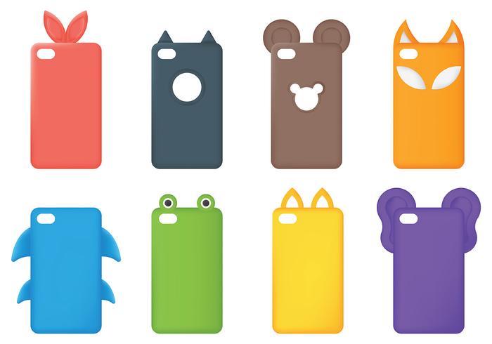 700x490 Free Phone Case Icons Vector