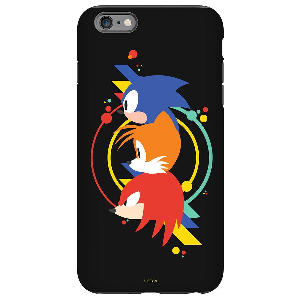 1000x1000 Sonic Mania Icon Black Phone Case Sega Shop