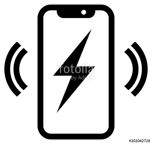 Phone Wireless Charging Icon Stock Image And Royalty Free Vector 500x473 Phone Wireless Charging Icon Stock Image And Royalty Free Vector