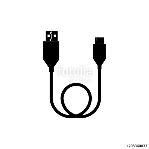 Cord Usb, Charger From Phone Icon Stock Image And Royalty Free 500x500 Cord Usb, Charger From Phone Icon Stock Image And Royalty Free