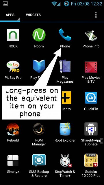 360x640 Phone Icon Is Missing
