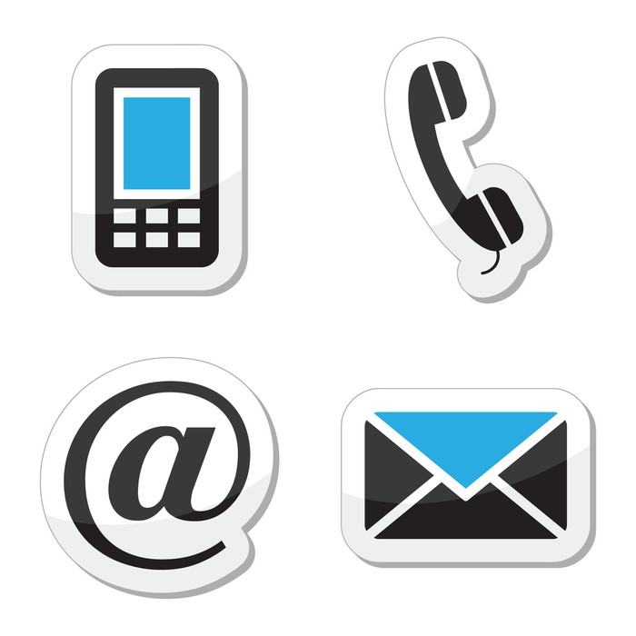 Phone Email Icon at Vectorified.com | Collection of Phone Email Icon ...