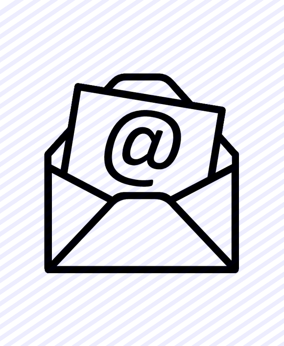 580x708 Email Icon Type A Address Email Phone Icons