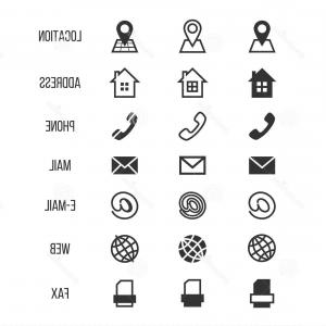300x300 Email Address Icon Vector Illustration Sign Symbol Graphic Design