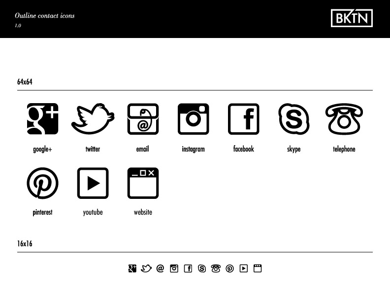 792x612 Free Download Black And White Monochrome Outline Contact Icons