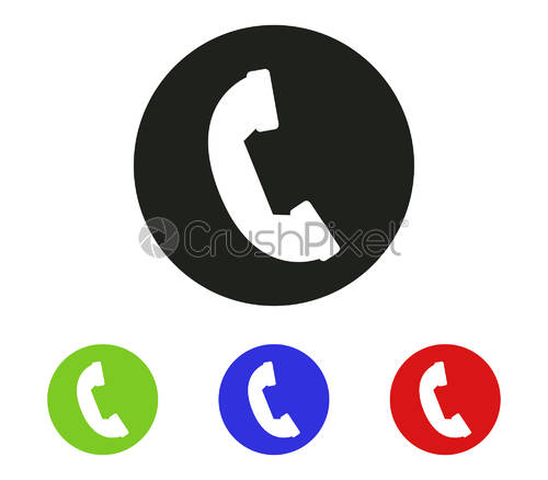 500x438 Phone Handset Icon