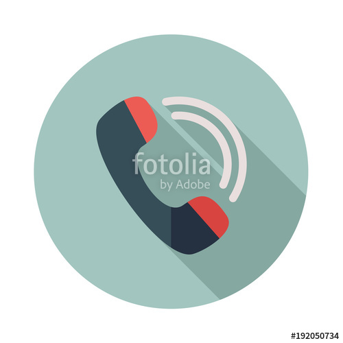 500x500 Phone Handset Icon Stock Image And Royalty Free Vector