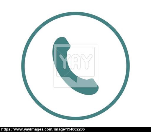 512x448 Phone Handset Icon Vector
