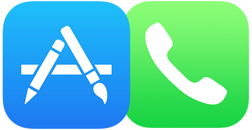 497x256 Apple Phone Icon