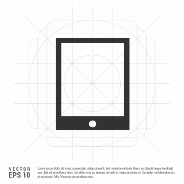 Mobile Phone Icon White Circle Button, Background, Business 360x360 Mobile Phone Icon White Circle Button, Background, Business