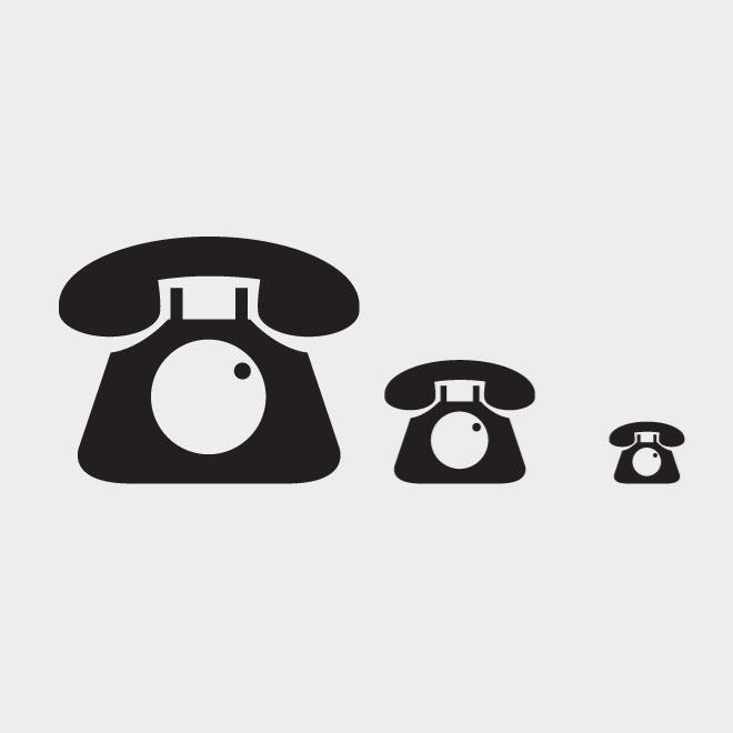 660x660 Phone Icon Vector Image