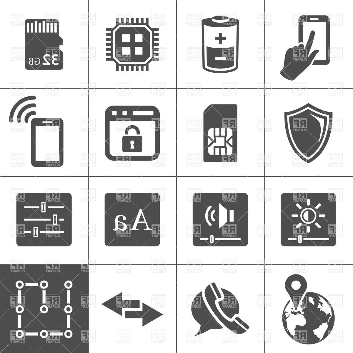 1200x1200 Best Phone Icons Vector Design Free Vector Art, Images, Graphics