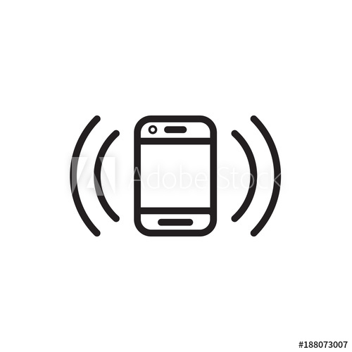 500x500 Smart Phone Icon Vectoe