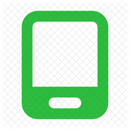 512x512 Phone Icon Of Flat Style