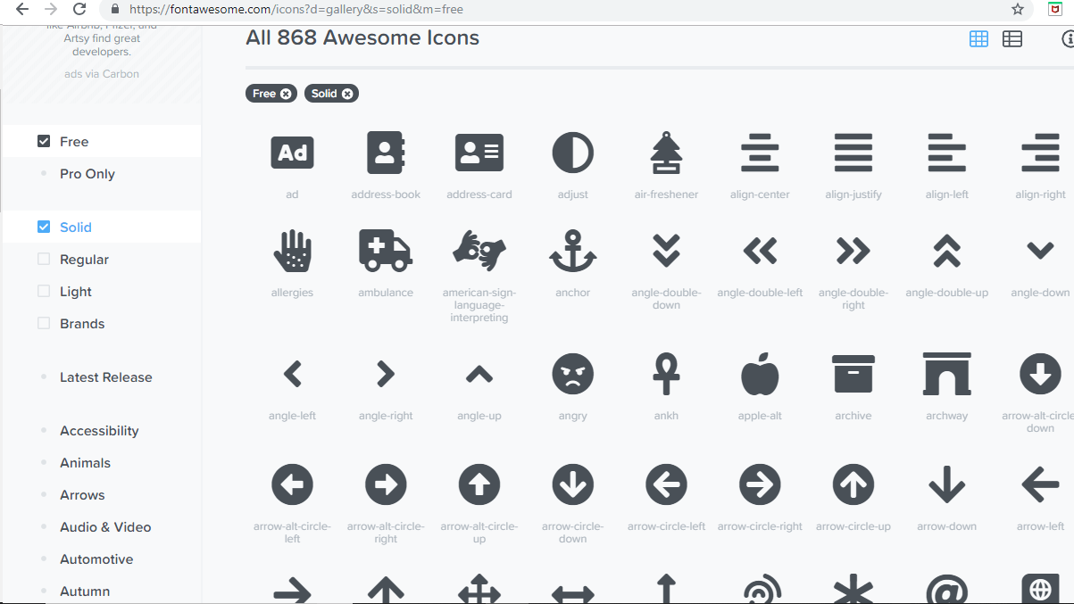 1203x677 Font Awesome With React