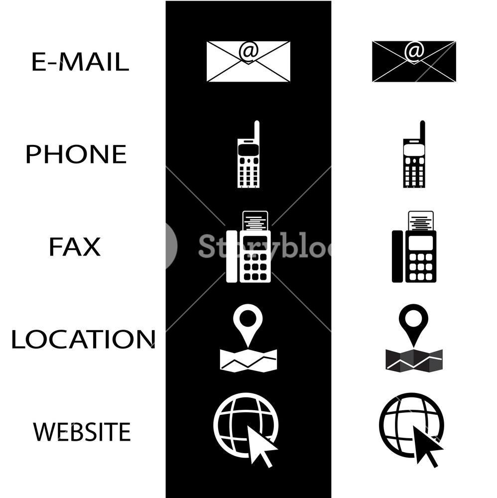 Icons Conctact For Business Card Phone Fax And Website Contact 998x1000 Icons Conctact For Business Card Phone Fax And Website Contact