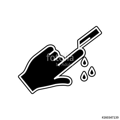 500x500 Phone Icon Element Of Blood Donation For Mobile Concept And Web