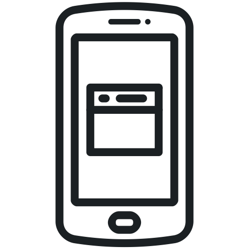 512x512 Mobile Page, Page, Mobile Website, Cell Phone, Website Icon, Phone