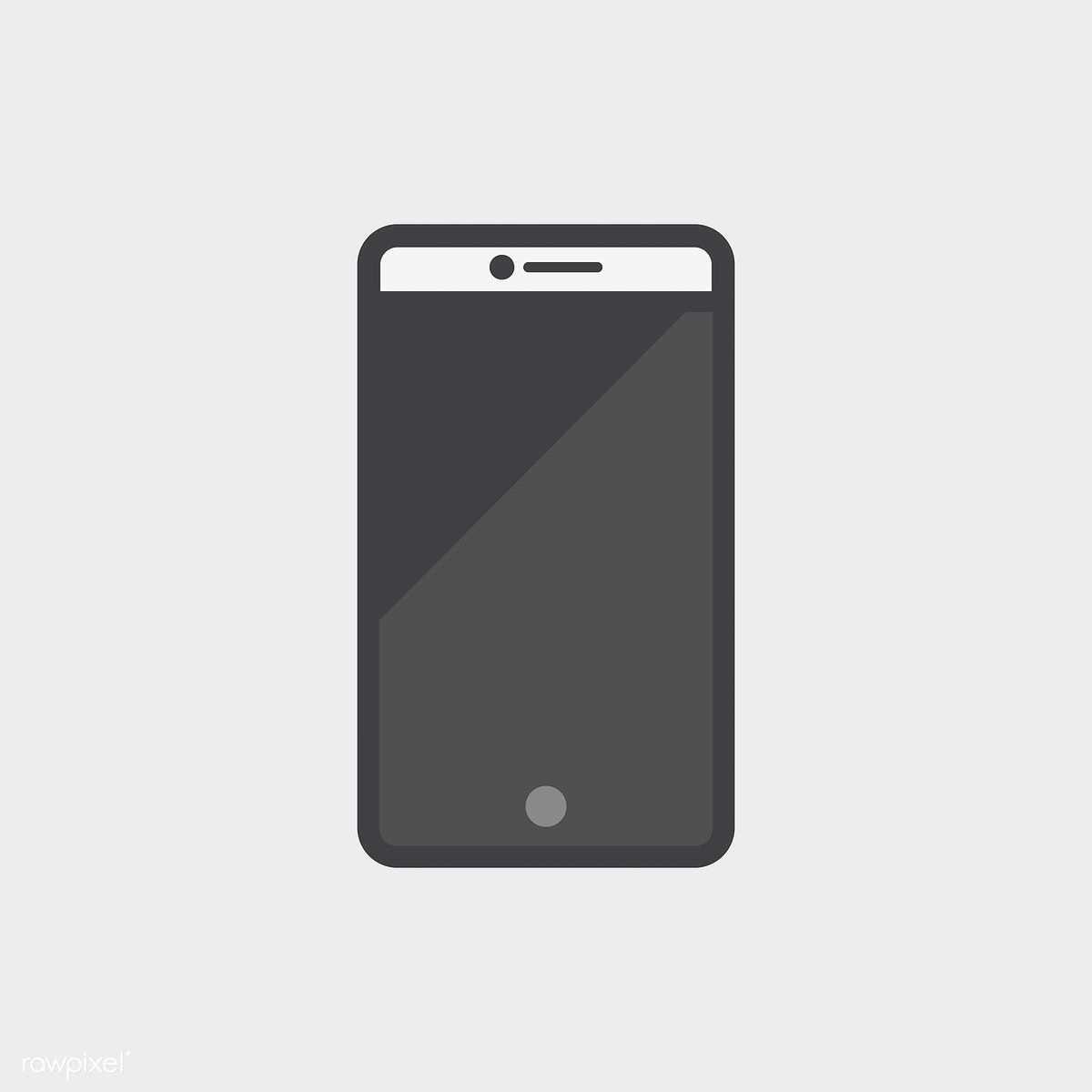 1200x1200 Illustration Of Mobile Phone Icon Free Image