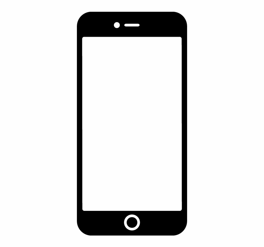 920x861 Iphone Plus Smartphone Mobile Phone Device Icon Vector